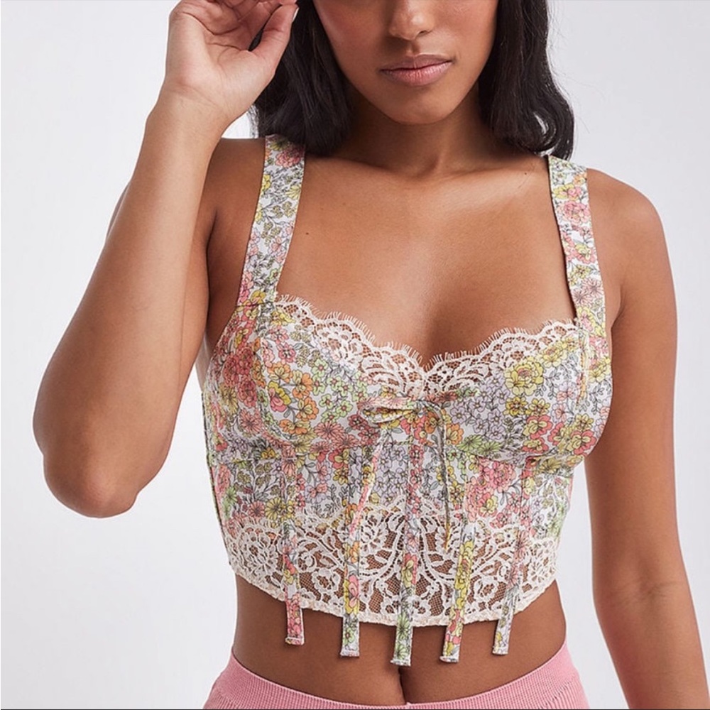 For Love And Lemons Esme Bustier
